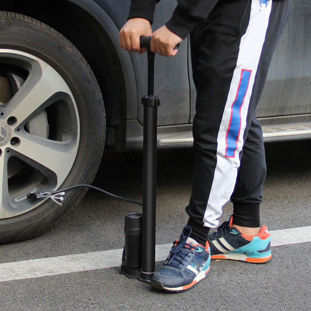 High Pressure 140psi Hand Floor Pump Manual Bicycle Cycling Tire Air Pump