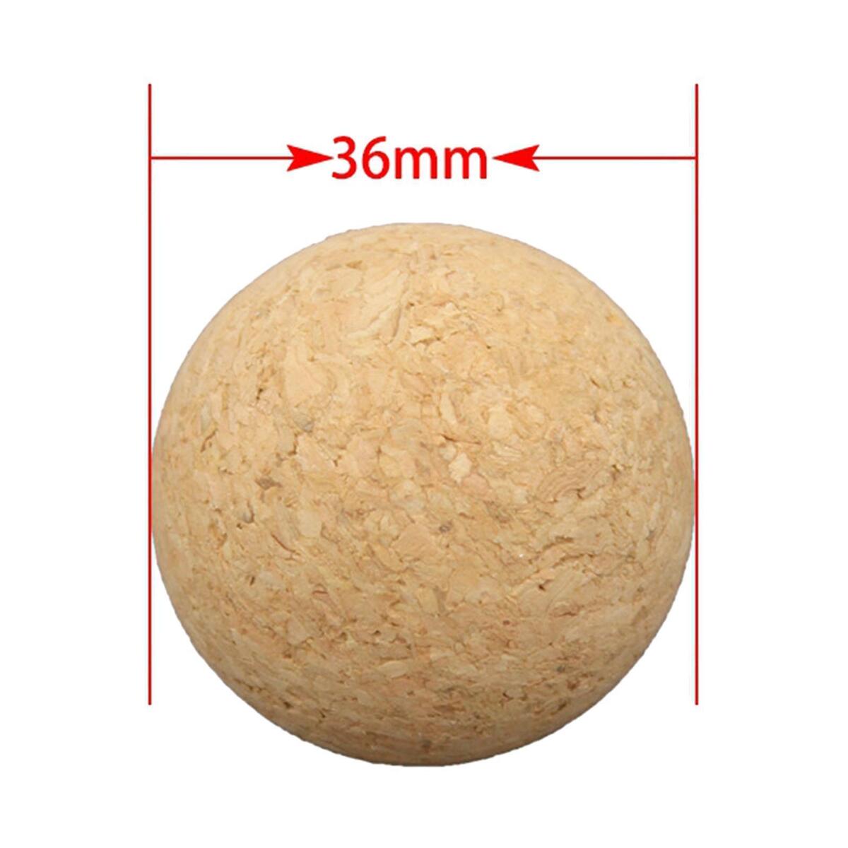 6 Pieces Table Football Cork Desktop Soccer Game Table Soccer Accessories