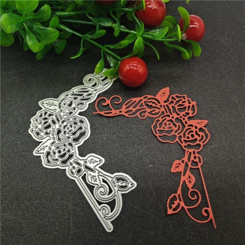 Flower Vine Metal Cutting Die Plant Decorative Die Cuts Embossing Template