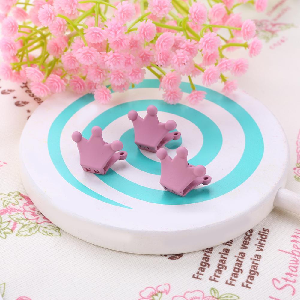 10pcs Crown Hair Clips Children Girls Claw Barrettes Mini Jaw Hairpin (09)