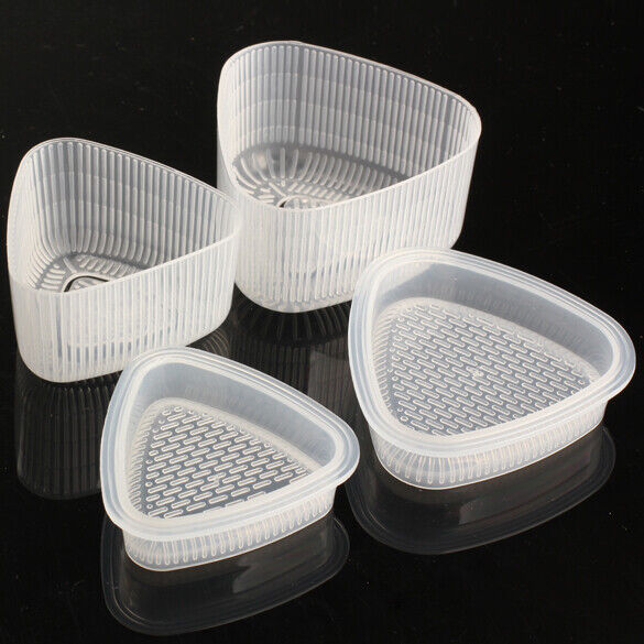 4pcs Triangle Sushi Mold Rice Ball Maker Sushi Rice Cake Press Mold Maker