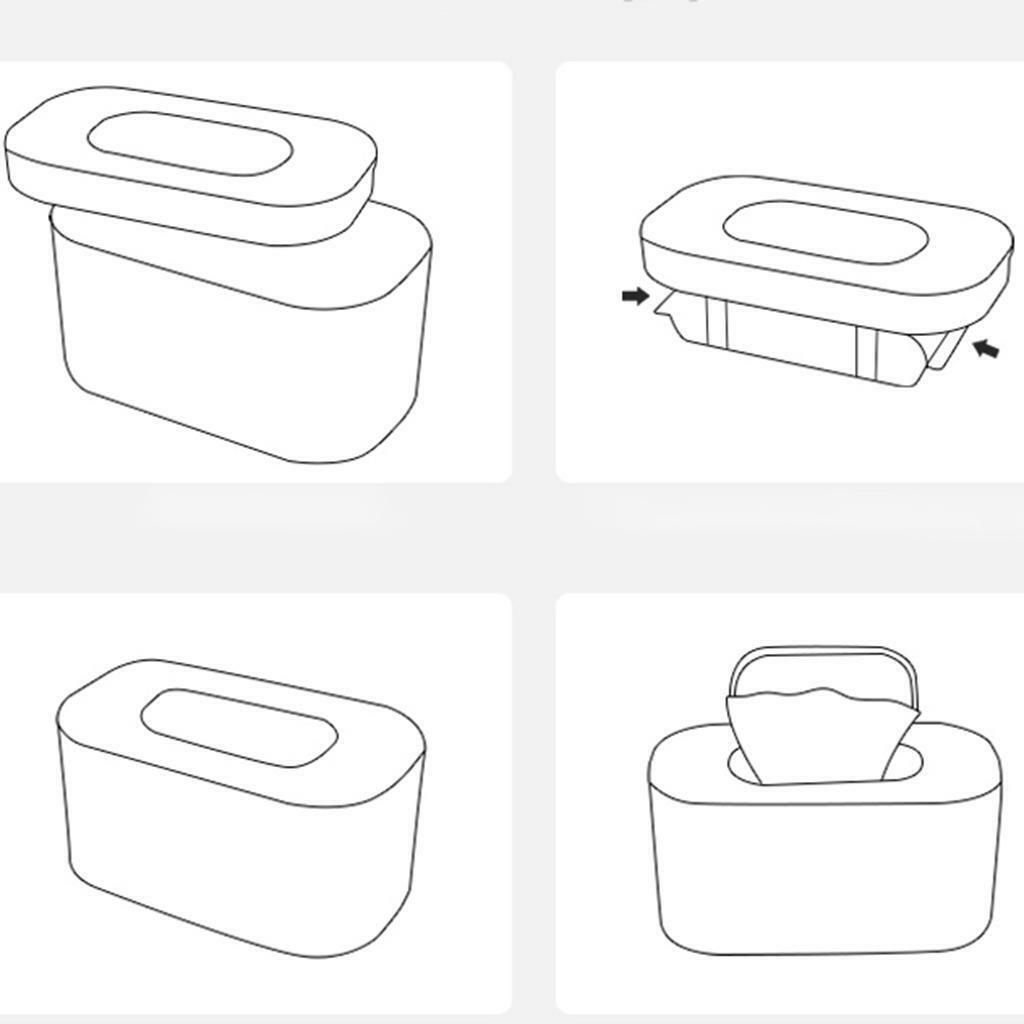 Wipe Warmer Dispenser Heat Preservation Container for Traveling