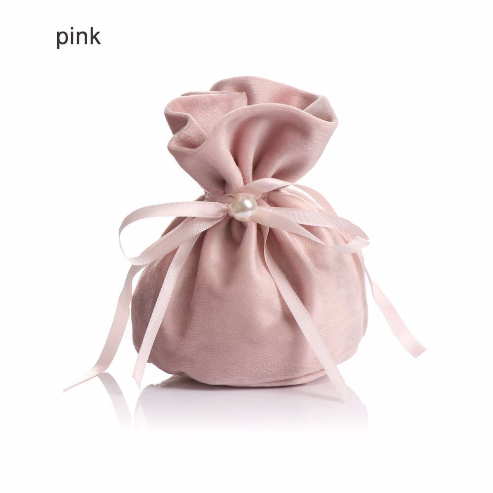 Storage Velvet Drawstring Pouch Party Supplies Birthday Decor Candy Pouches