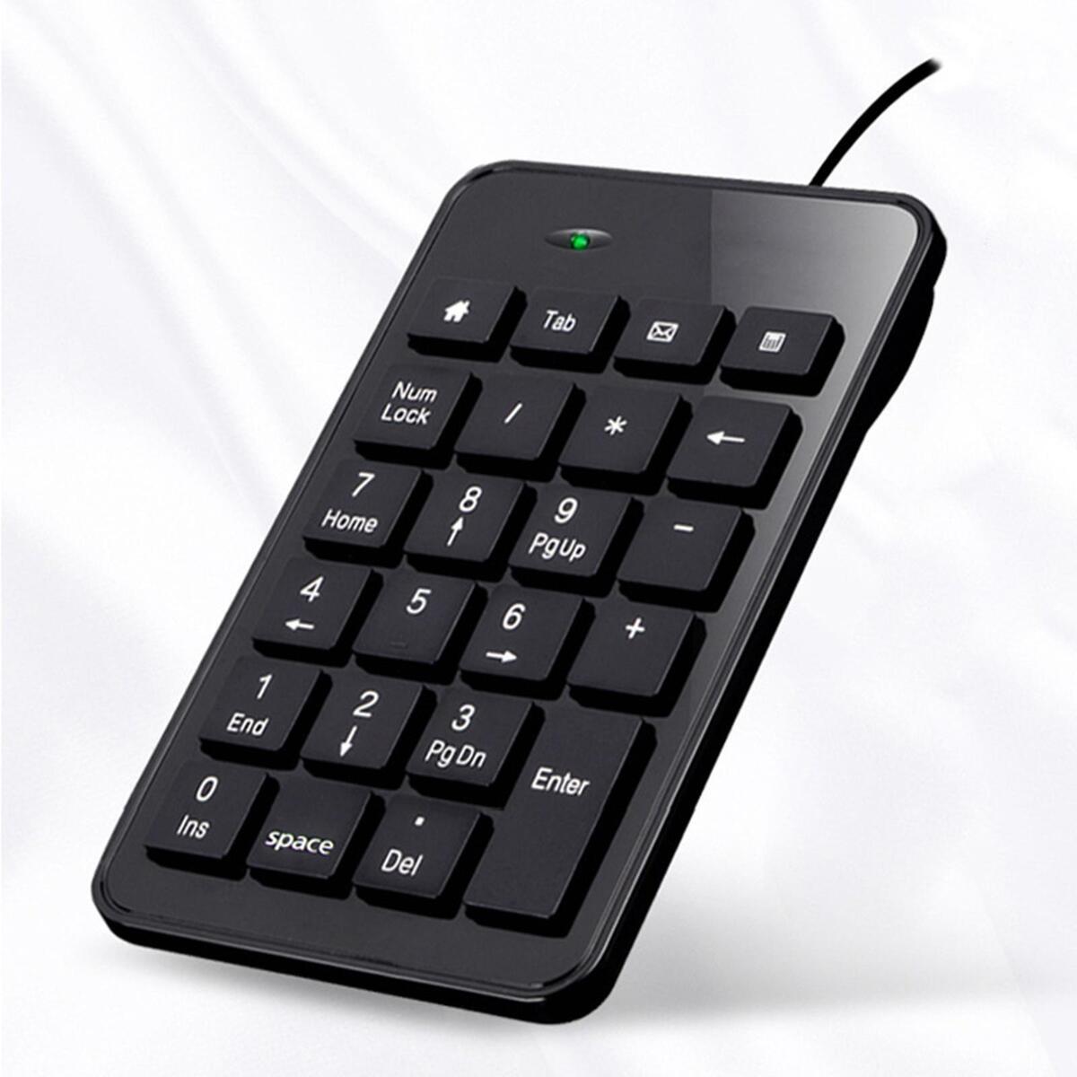 USB 23 Key Number Numeric Keypad Keyboard ,Faster Data Input with 5ft Cable