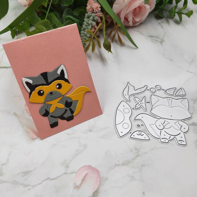 Cool Cat Metal Cutting Dies Stencil Scrapbooking DIY Album Stamp Paper Embossing