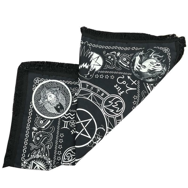 Altar Cloth Celtic Tree of Life Tentacle  Pagan Flannel Witchcraft Alter Tarot