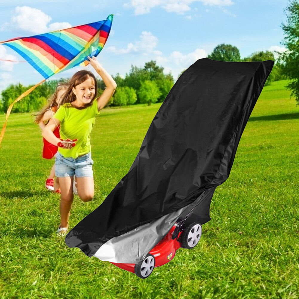 Waterproof Garden Lawn Mower Cover 210D Dustproof Sun Block Weeder Shield