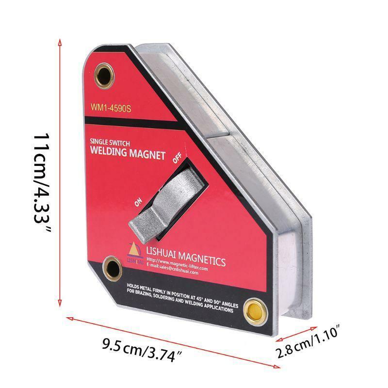 Wm1-4590S Strong Single Switch Neodymium Welding Magnet Holder On/Off Switch 45