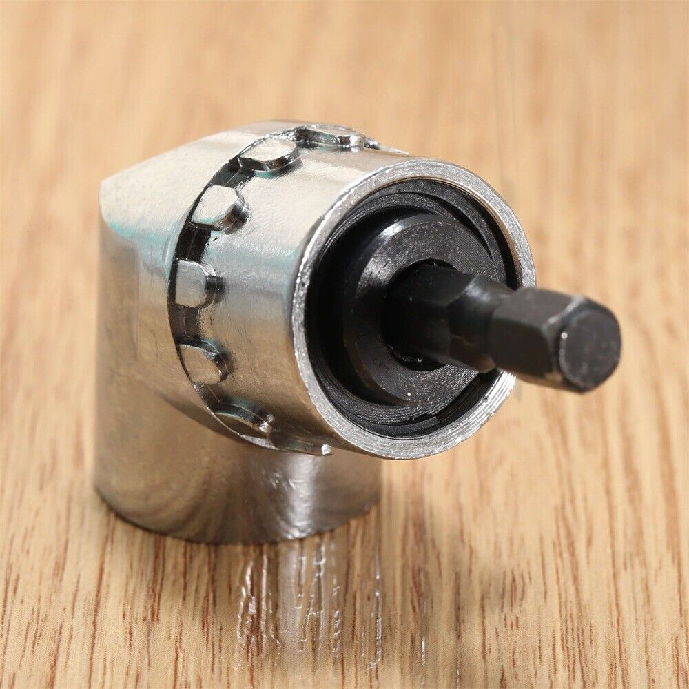 Adjustable 105 Angle Screwdriver Driver Drill Bit Socket Holder Adapter Bit Hex