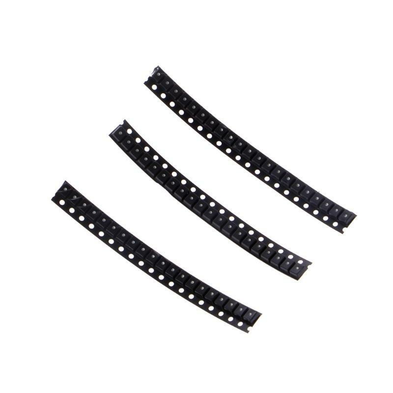 100 Pcs 5 Colors SMD 3528 1210 LED Light Red Green Blue Yellow White Assotment