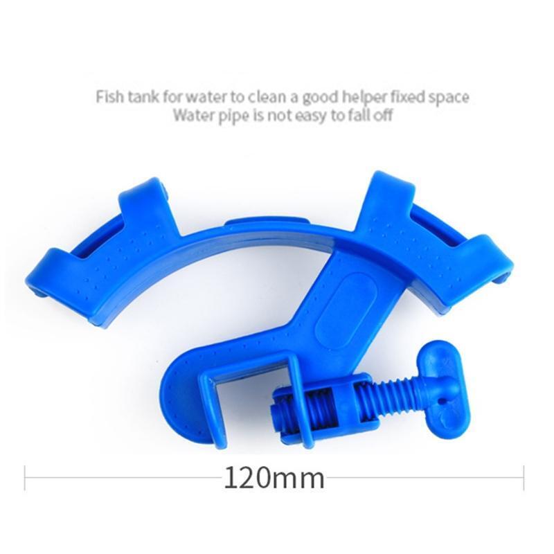 Fish Tank Hose Holder Adjustable Water Tube Clamp Clip Air Pump Accessories