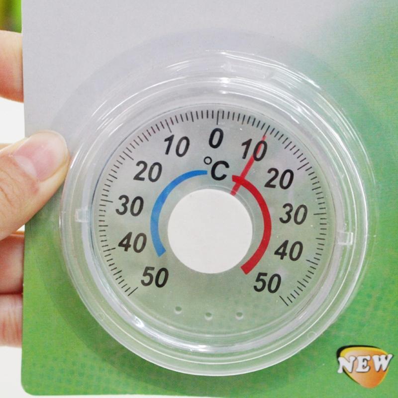 Window Thermometer Temperature Indoor/Outdoor Temp Monitor Meter for Household