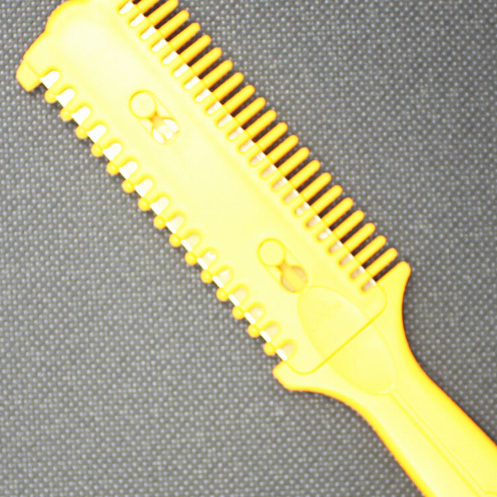 Barber Scissor Hair Cut Styling Razor Magical Blade Comb Hairdressing Tool Kit