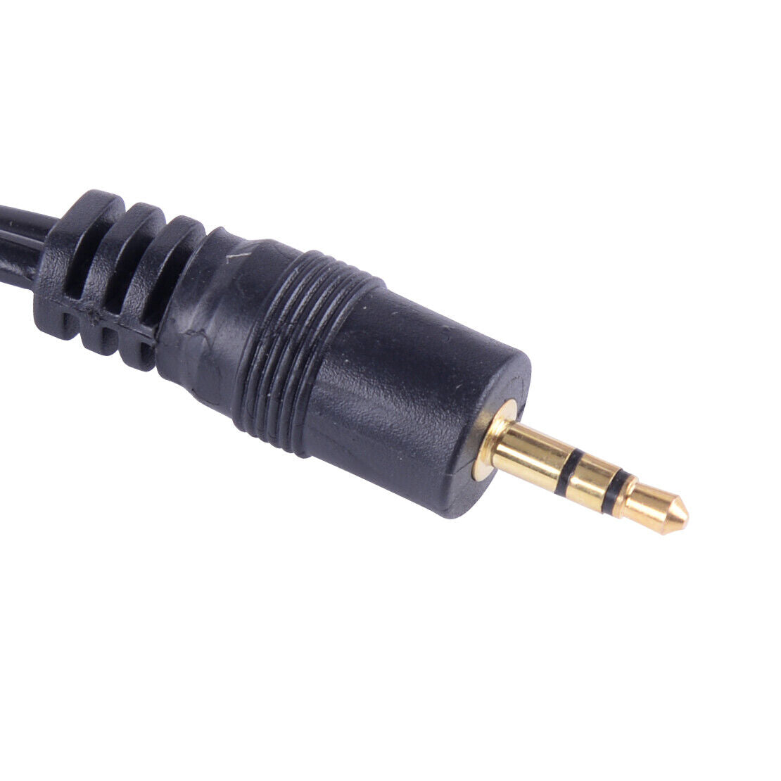 3.5mm Stereo Male Plug to Dual 3Pin Male Splitter Connector Cable CD Player Ld