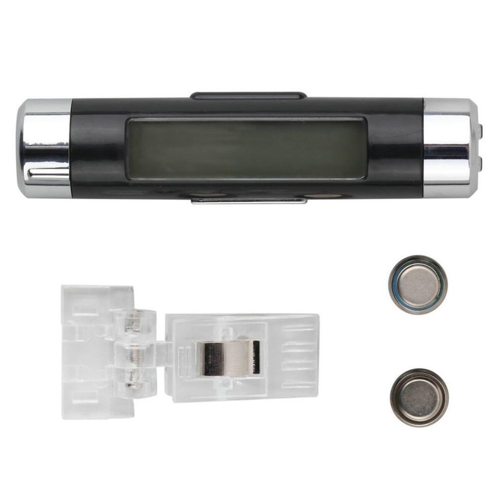Car LCD Digital backlight Automotive Thermometer Clock Calendar