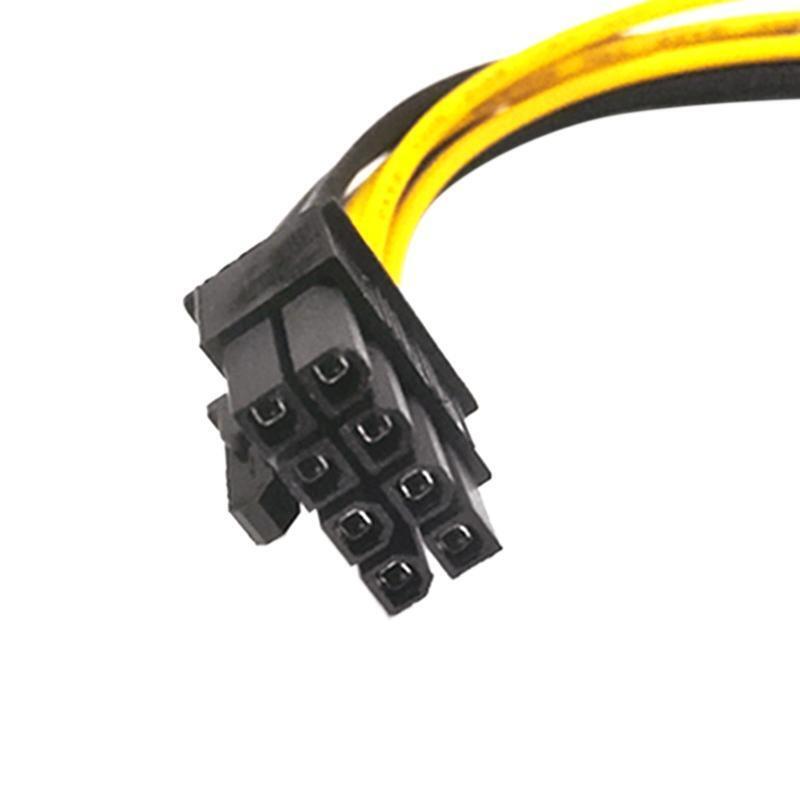 10pcs/set 8Pin To Dual 4Pin Video Card Power Cord Graphics Card Power Cable 20cm