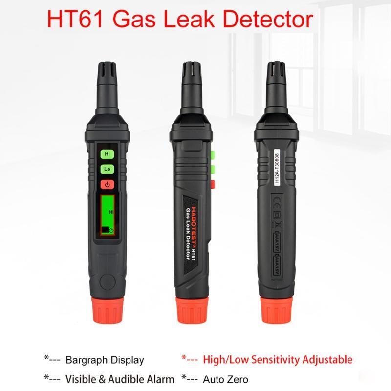 Natural Gas Analyzer PPM Meter High Low Sensitivity Adjustable with LCD Display