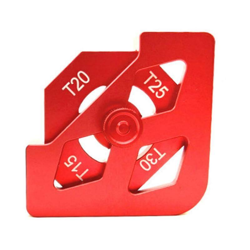 2 Piece Semi-Round Corner Radius Quick Jig R Angle Locator Aluminium Alloy