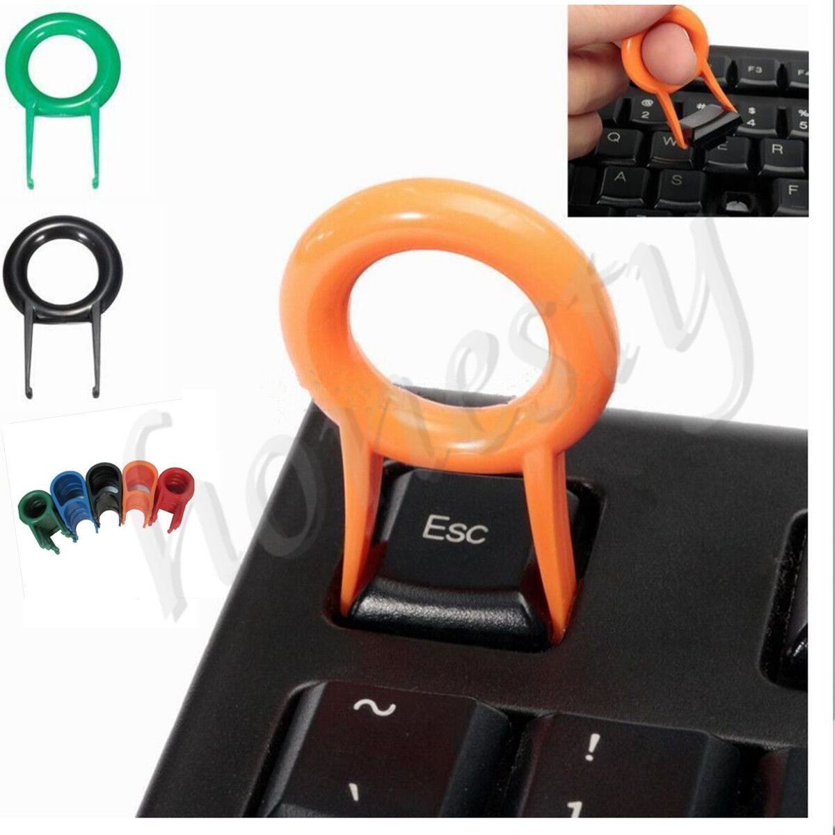 5XCleaning Tool Keycap Puller Key Cap Remover Keypuller for Mechanical Keyboard