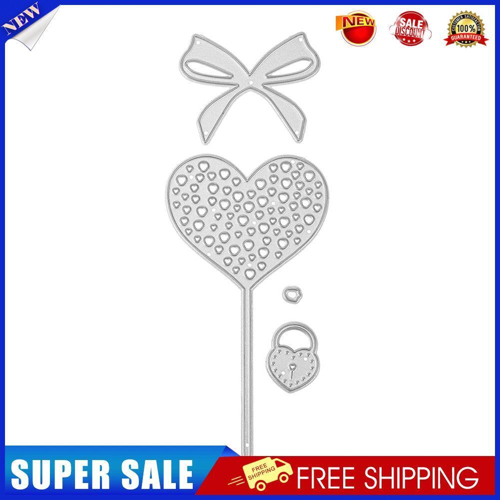 Heart DIY Cutting Dies Stencils Scrapbook Embossing Album Card Gifts (4pcs)