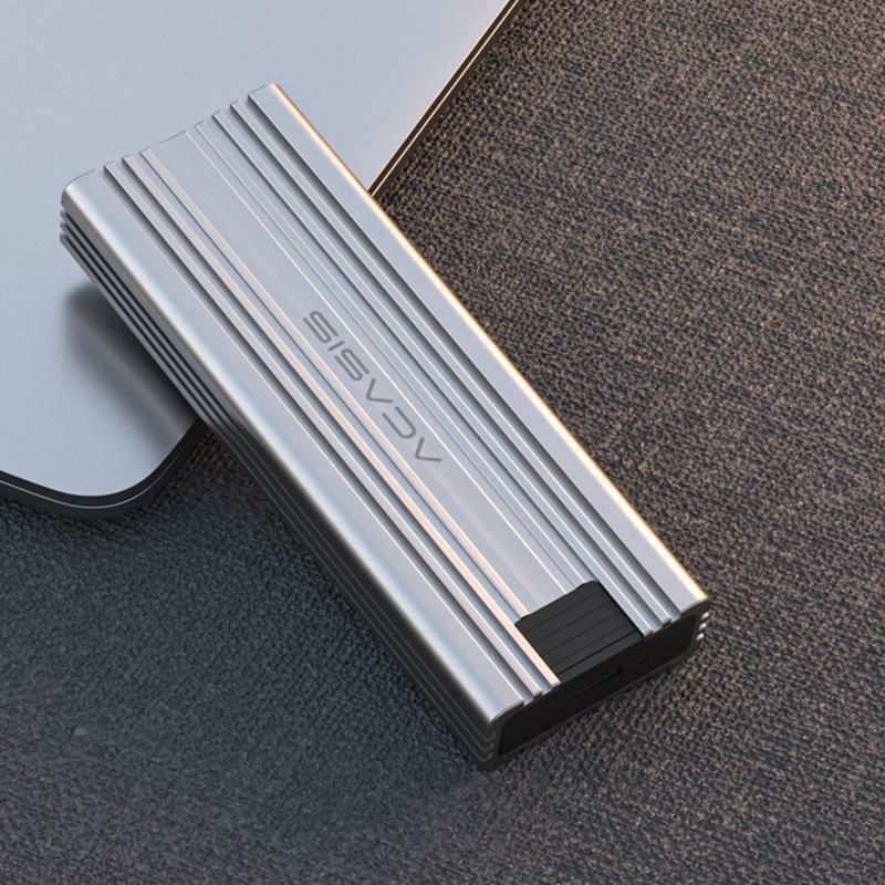 Aluminum Case USB 3.1 Type-C Tool-Free M.2 Hard Drive Enclosure for SSD 2242-80