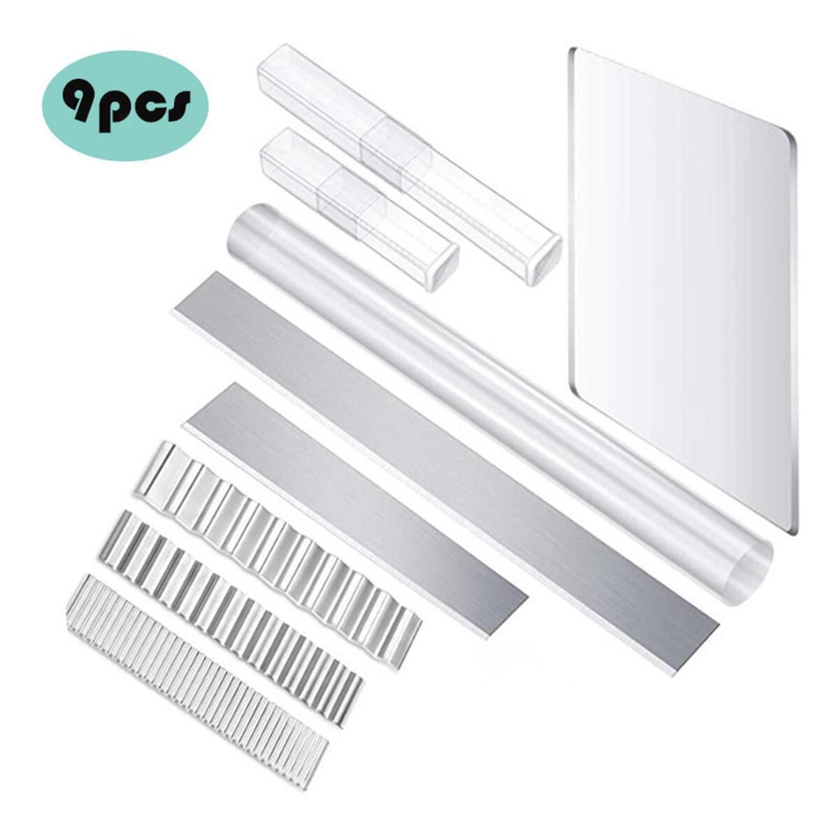 Acrylic Clay Roller Set 9Pcs/Set Shaper  Shaping Sculpture Making