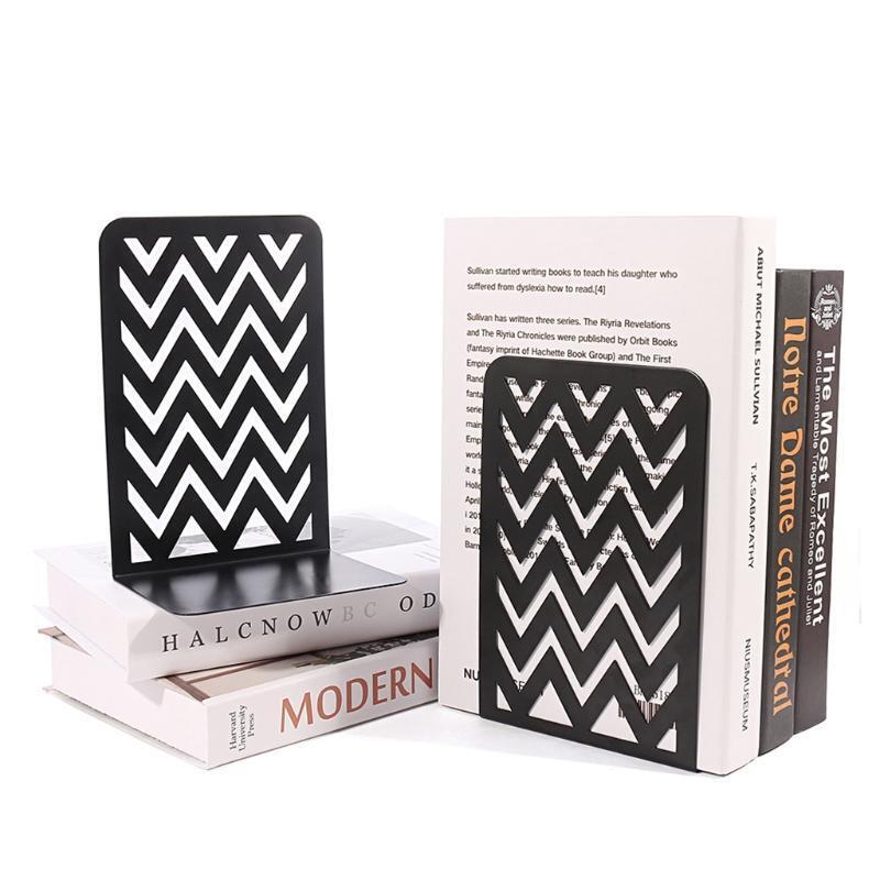 2 Pcs Nonskid Heavy Duty Magazine Notebook Holder Home Desk Decoration Ornemants