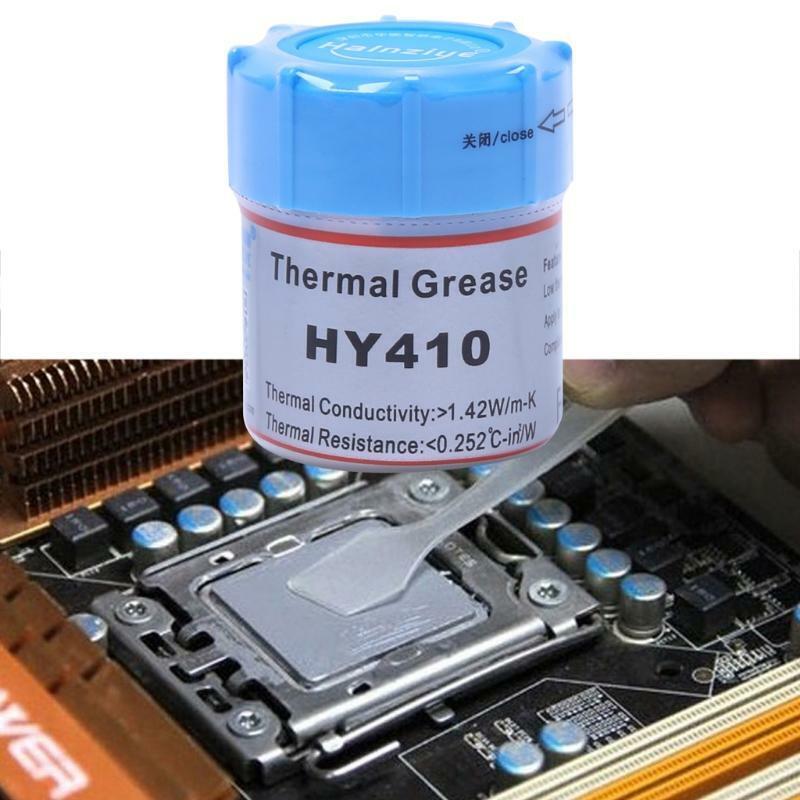 10g HY410-CN10 Thermal Grease CPU Chipset Cooling Compound Silicone Paste 1.42W