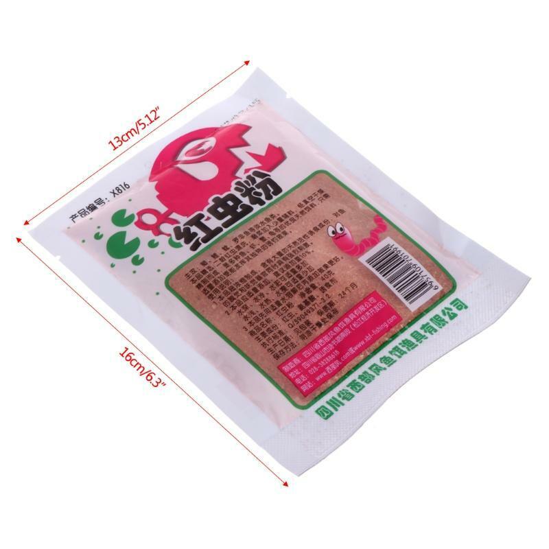 40g Blood Worm Flavor Additive Carp Fishing Feeder Bait Boillie Making Material