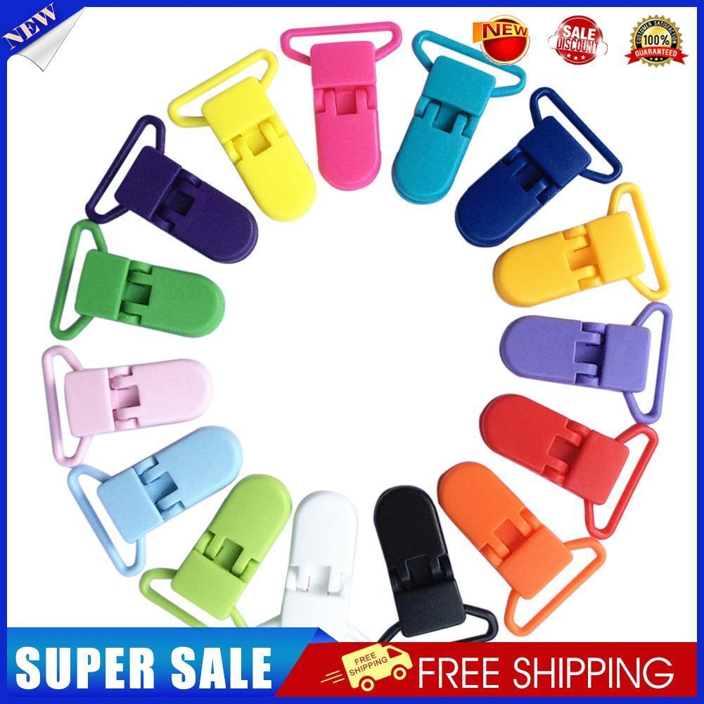 10Pcs Baby Plastic Pacifier Clip Holder Soother Mam Infant Dummy Clips