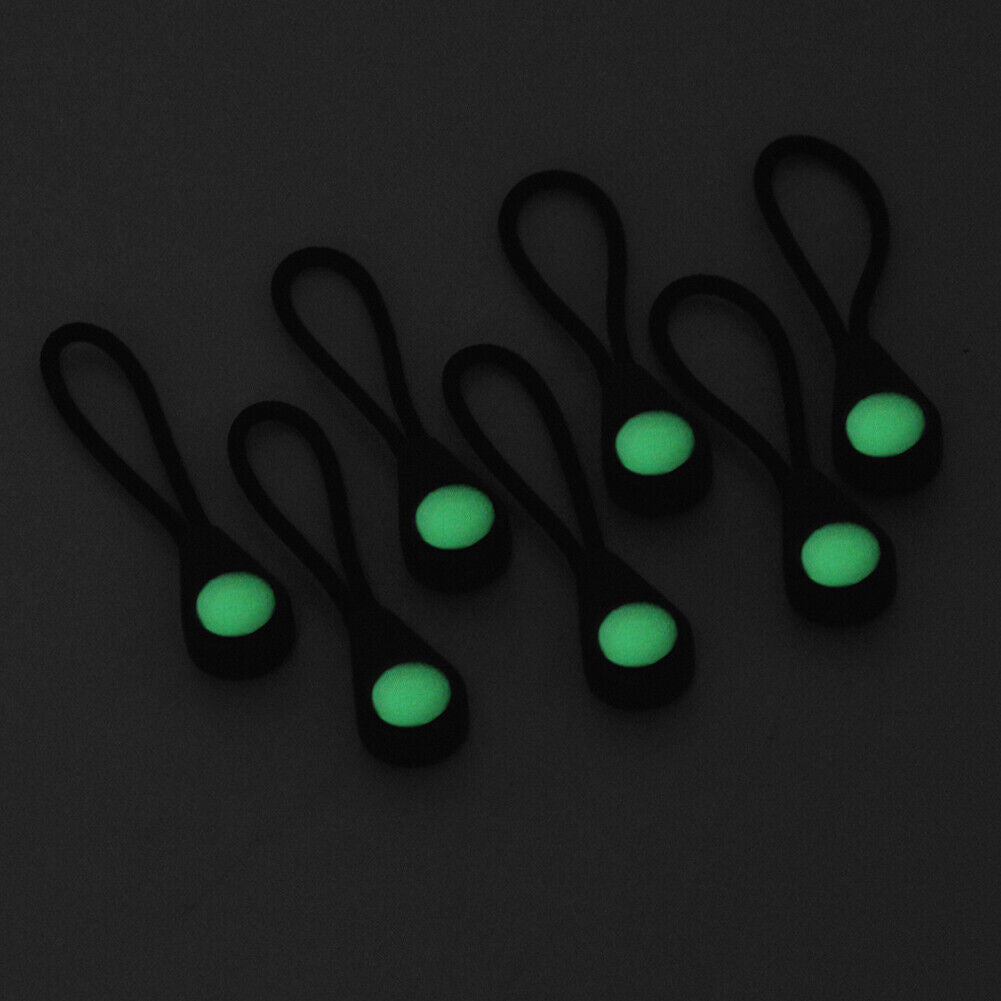 Outdoor Camping Hiking Backpack Anti-lost Luminous Zipper Pull (20pcs)