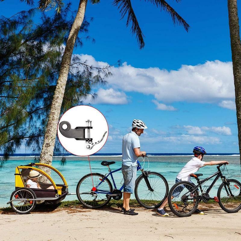 Steel Hitch Trailer Coupler for Children's Trailers & Most Bicycles New Hot