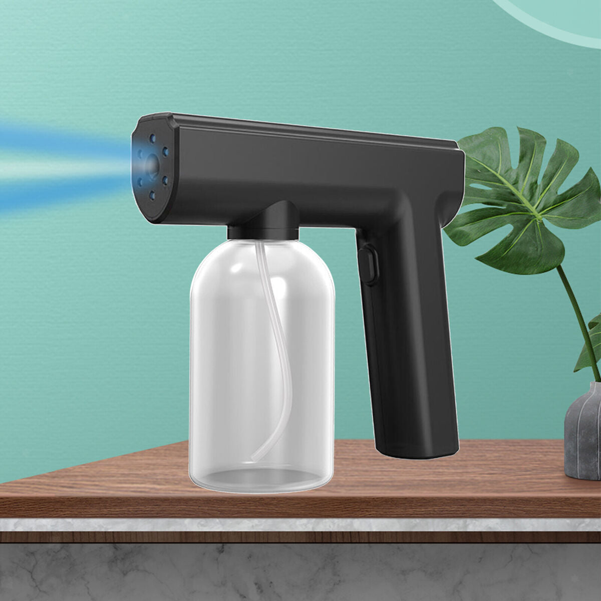 Handheld Nano Atomizing Disinfection Sanitizer Sprayer Gun Fogger Cordless 300ML