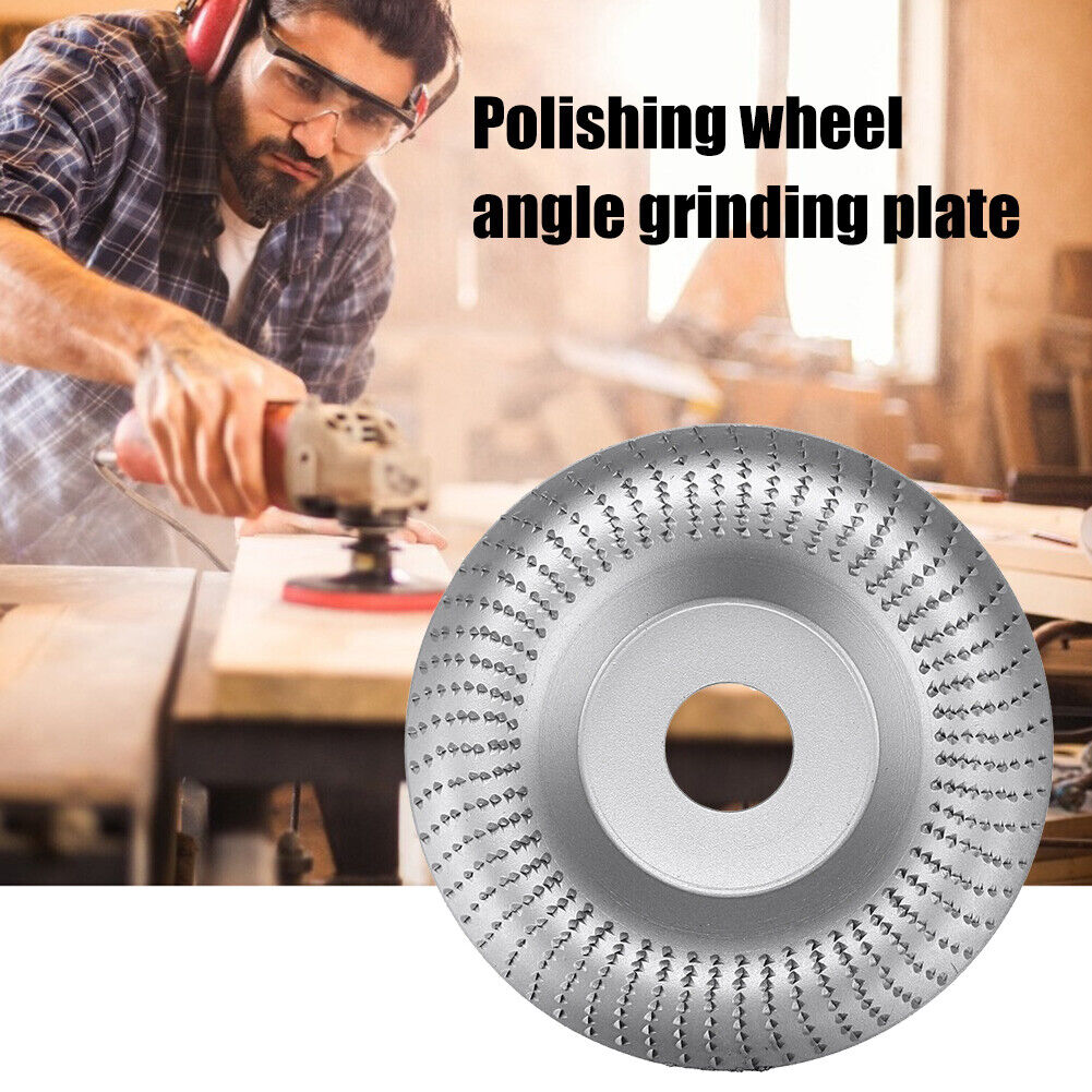 2pcs Angle Grinding Disc 6 Teeth Wood Carving Disc Woodworking Sanding Tool