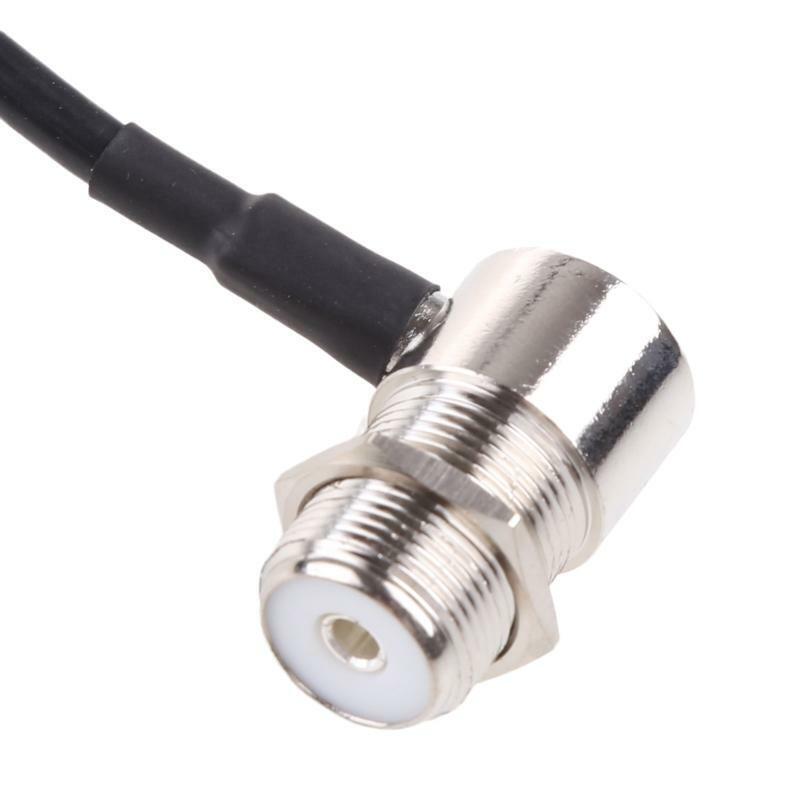 PL259 Male - SO239 Female Low Loss Coax Extension Cable for Ham Radio Durable