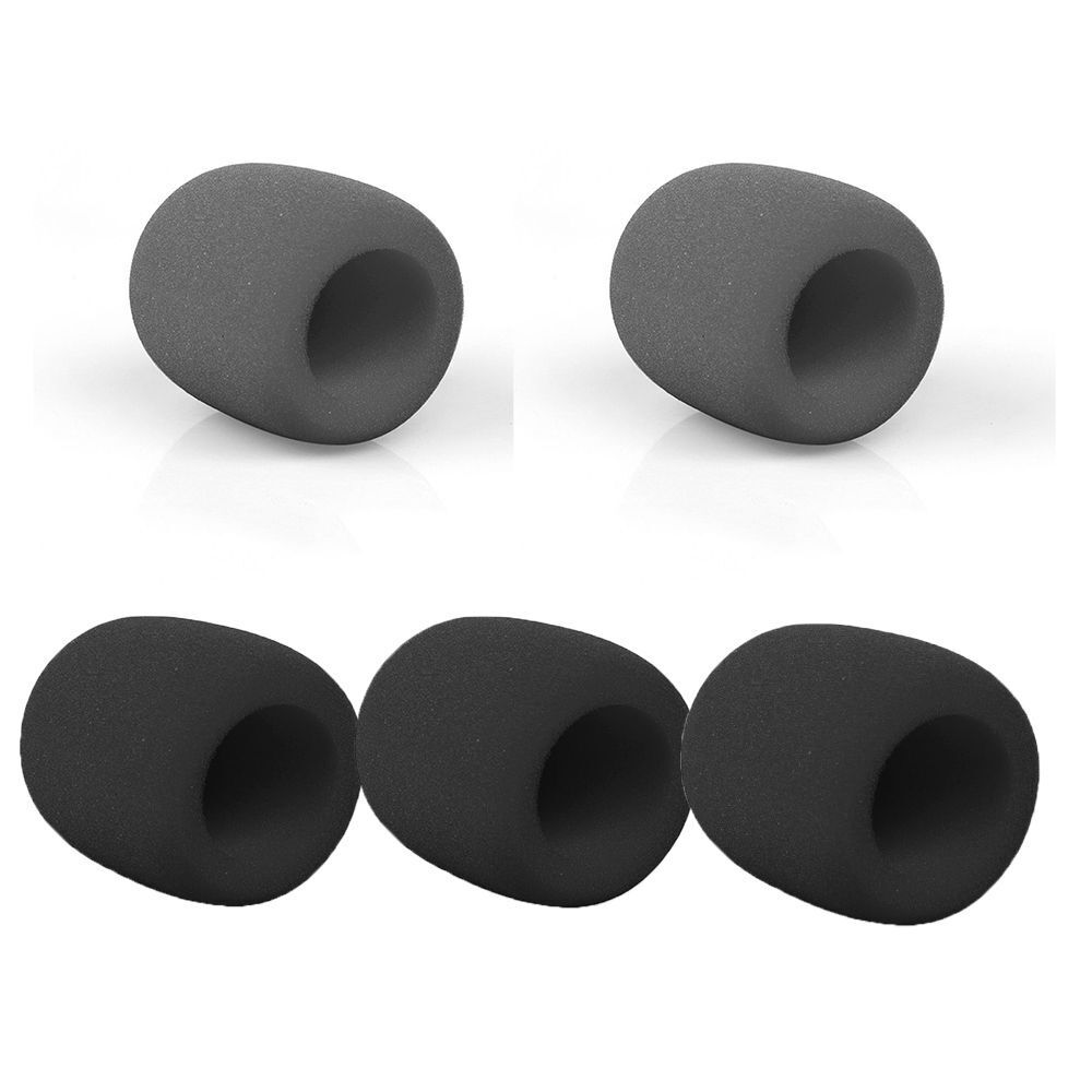 5 pcs Colorful Professional Studio Soft Sponge Microphone Cap Cover Protective
