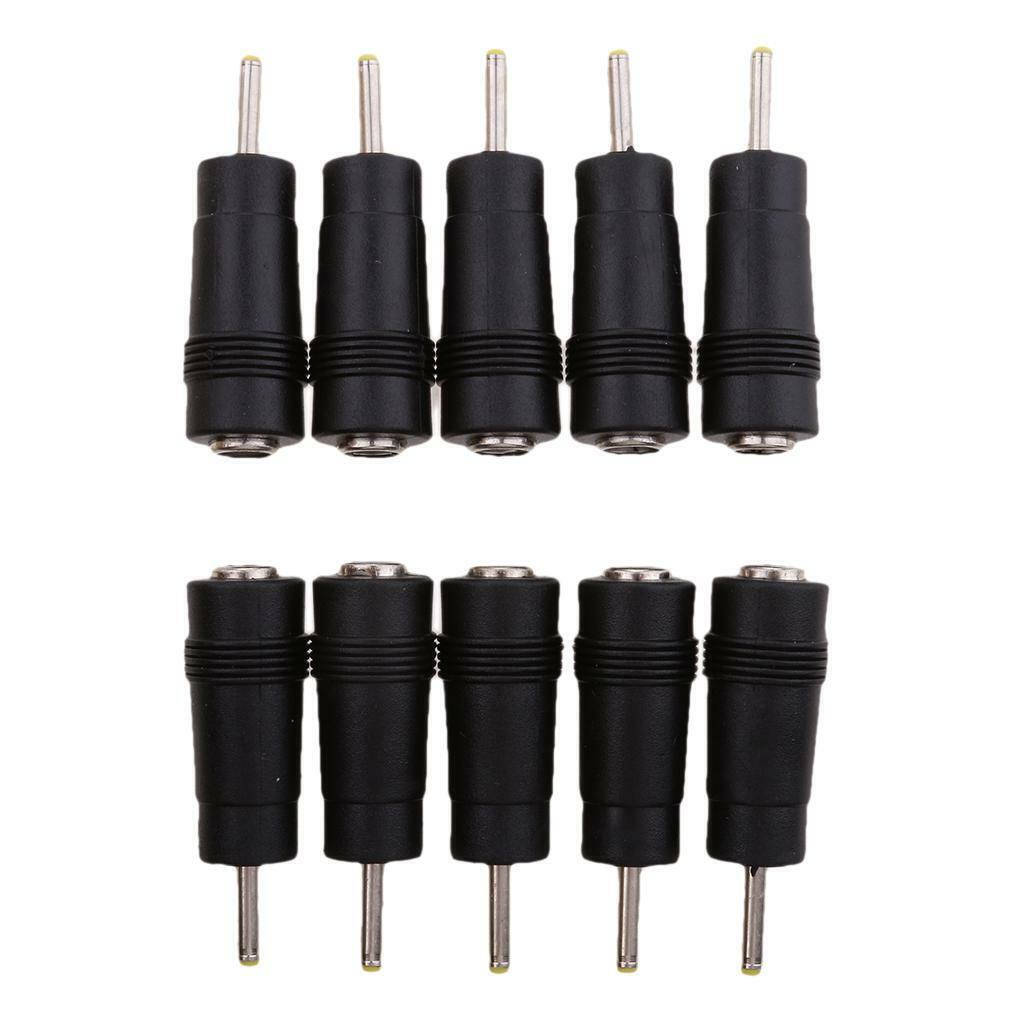 10pcs 2.5x0.7mm  to 5.5x2.1mm fe connection adapter for laptop