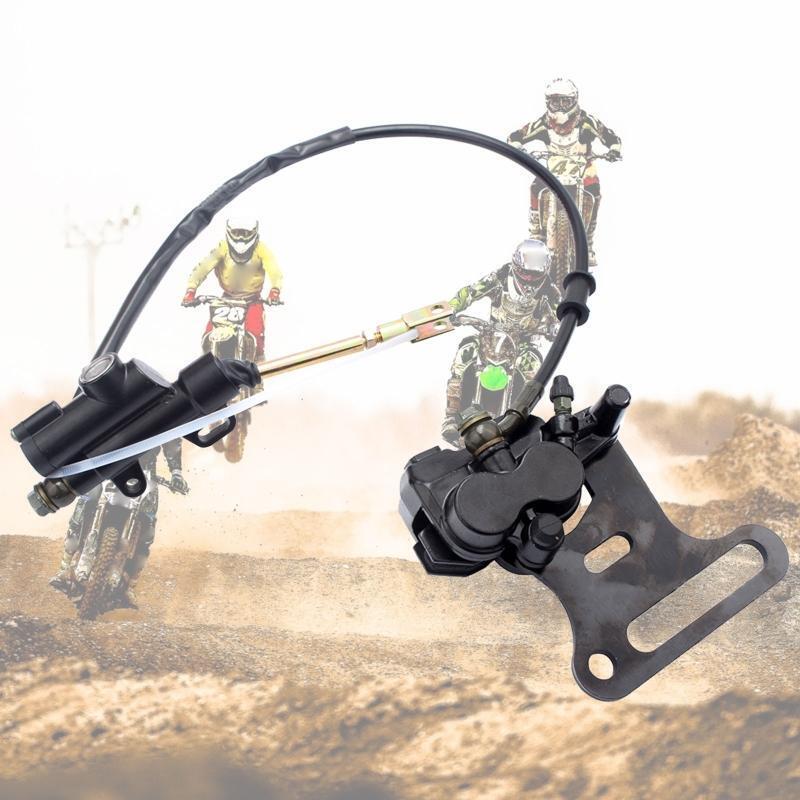 Rear Brake Assembly Master Hydraulic Cylinder Caliper for 50-140CC Dirt Pit Bike