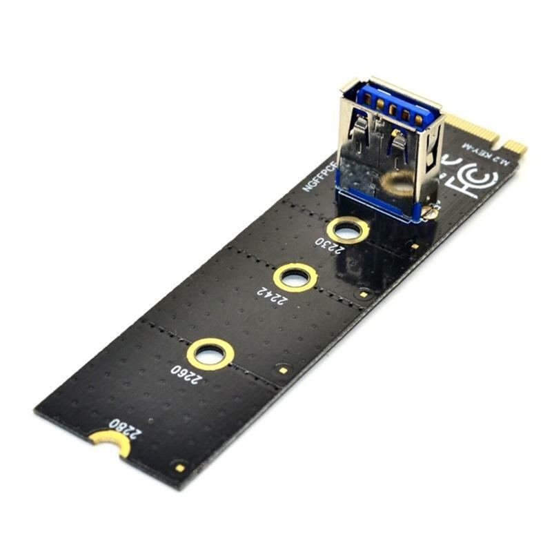 M.2 to PCI-E X16 Ngf Slot Adapter Riser Card NVME Graphics Card Extension Cable