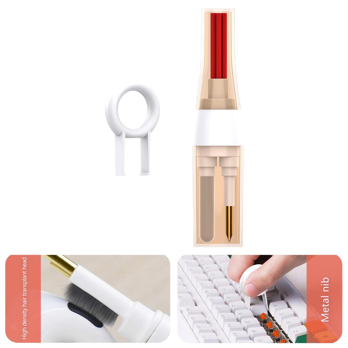 4 in 1 Earbud Cleaning Pen Computer Charging Case Portable Dust Removal