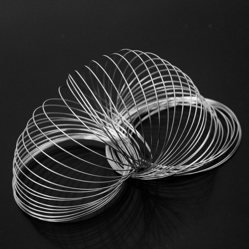 Stainles Steel Memory Wire 60 Loops Jewelry Making Crafts For Bangle Bracelet
