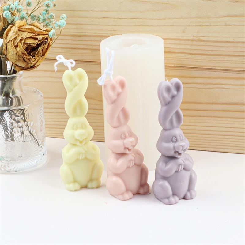 Buuny Craft Art Candle Silicone Mold for Candle Handmade Soap Desktop Ornaments