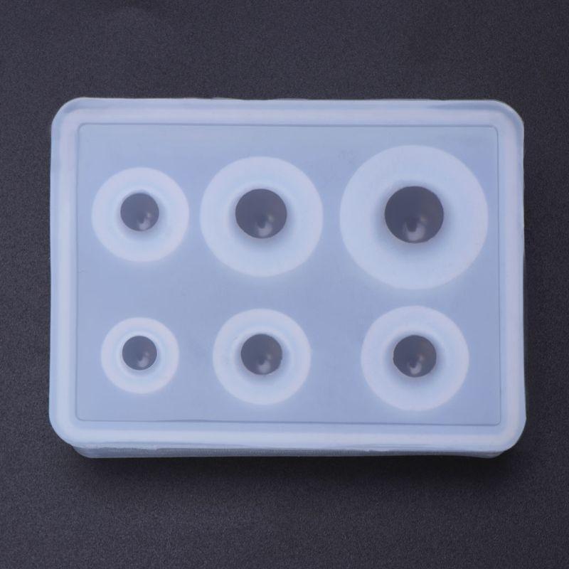 Globe Pendant Silicone Molds DIY Jewelry Making Cake Decor 9/12/15/16/20/25mm