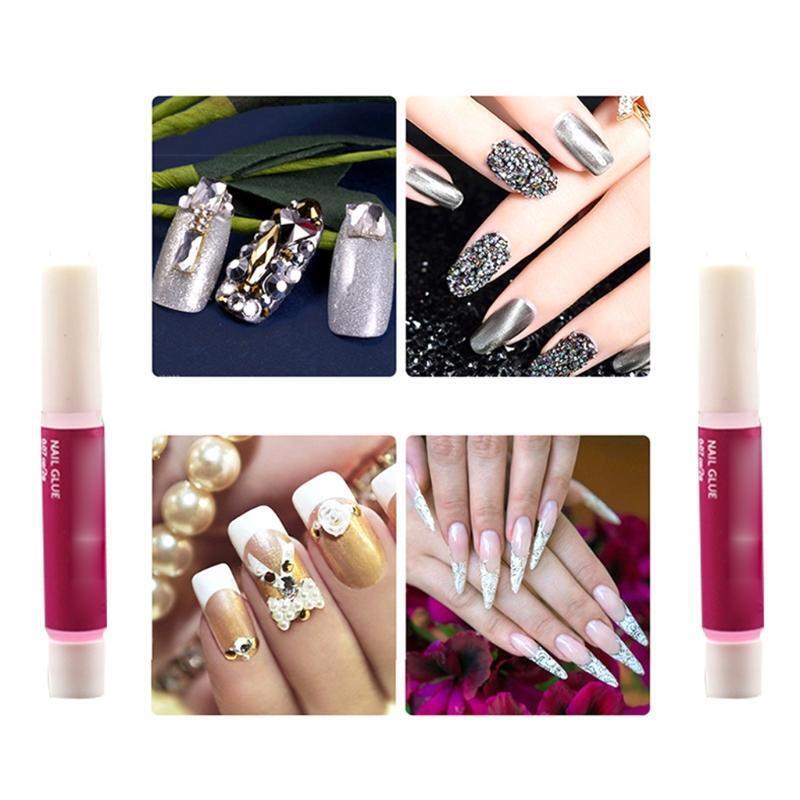 5Pcs 2g Nail Glues for Acrylic False Nails Tips Repair Extension Adhesive Tools