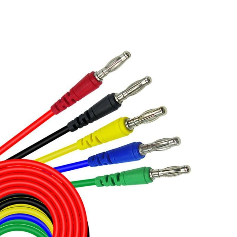 Alligator clip to Banana plug test lead test probe connect to 4mm banana plug