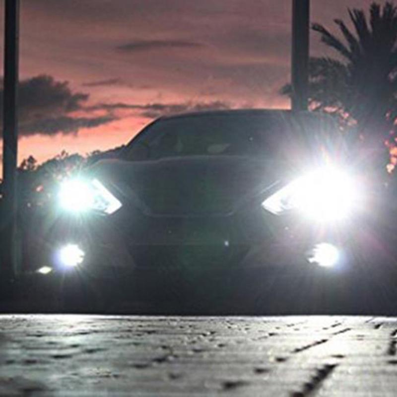 DRL Lamps Bulbs LED Replacement Bulbs White Car Fog Lights 4014 880 881 889 H27