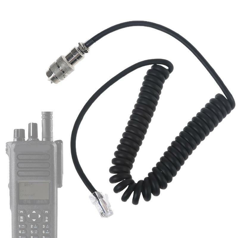 Modular Microphone Adapter 45 Line Suitable for FT857/FT-450D FT-897D FT-991
