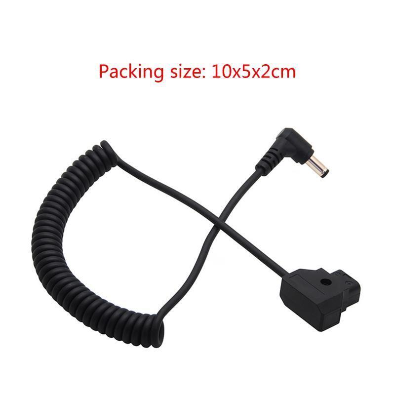 D-Tap Dtap Male to DC 5.5x2.5mm Power Supply Cable for DSLR Rig D-TAP BMCC BMPC