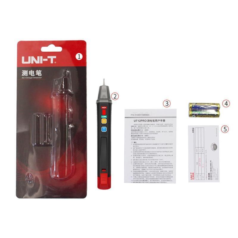 Voltage Tester Pen Non-Contact AC Voltage Detector Dual Range 90-1000V/12-1000V