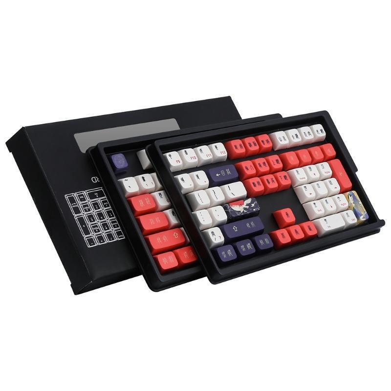 Datang PBT Keycap Dye Sublimation XDA Profile Mechanical Keyboard 108 Keys/Set
